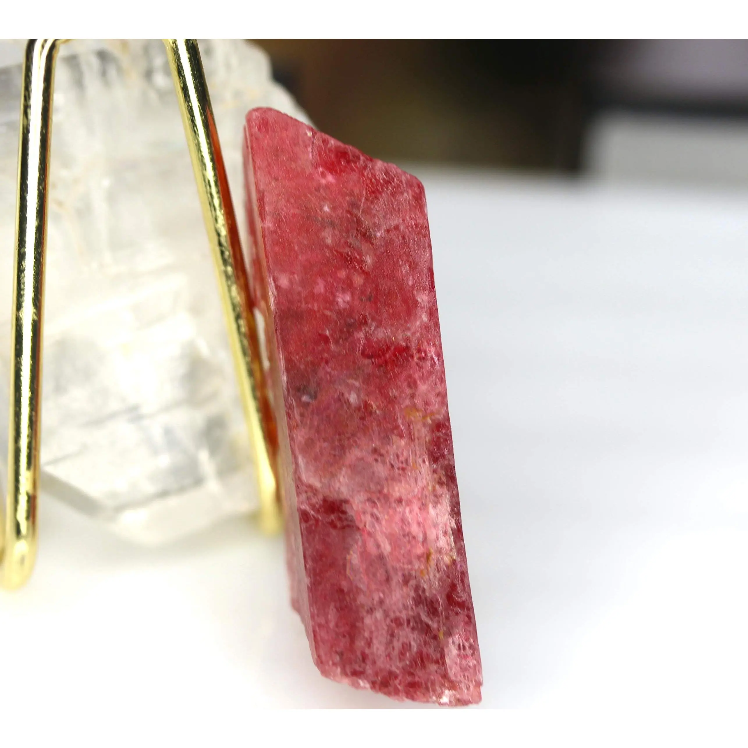 18 grams Rough Rhodonite Crystal for Collection