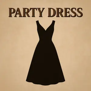 #088 PARTY DRESS ON SCREEEN (Final Sale)