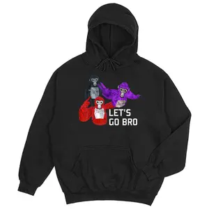 Cool Gorilla Tag Stuff for men's  VR Gamer Monke Hoodie