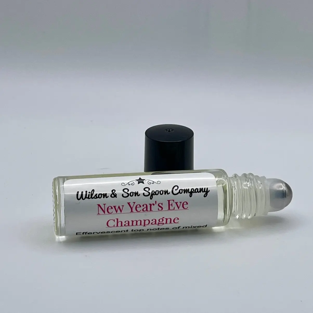 Scented Effervescent Body Oil for Body Care, New Year’s Eve Champagne-Infused with Vanilla, Floral Aroma and Notes of Mixed Berries, Apple, Juicy Tangerine