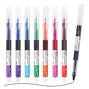 EYEYE T1155C 8 Assorted Colors 0.7/1.0mm Rollerball Pens Multicolor Bold Point Quick Dry Liquid Ink Fine Point Smooth Writing Pens for Journaling Note Taking Office School Doodling Gifts