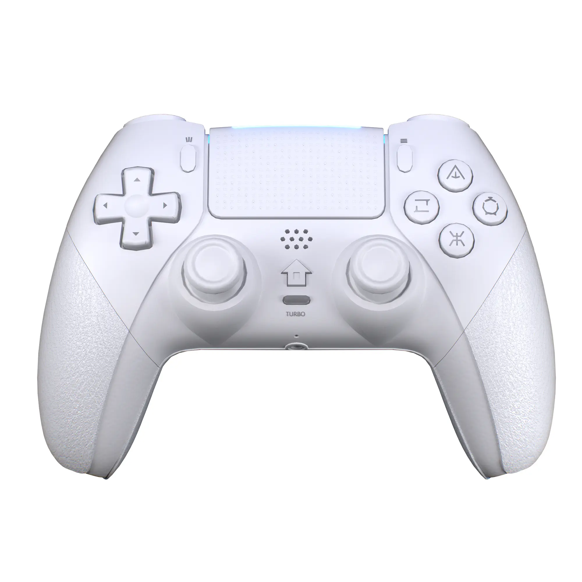 Wireless Gaming Controller Compatible with PS5/PC, Anti-Stick Drift Hall Effect Joysticks, Programmable Macro Back Buttons, 6-Axis Gyroscope, Dual Vibration, Touchpad, Bluetooth 5.0, 3.5mm Audio Jack & Built-in Microphone, Birthday Gift for Gamers