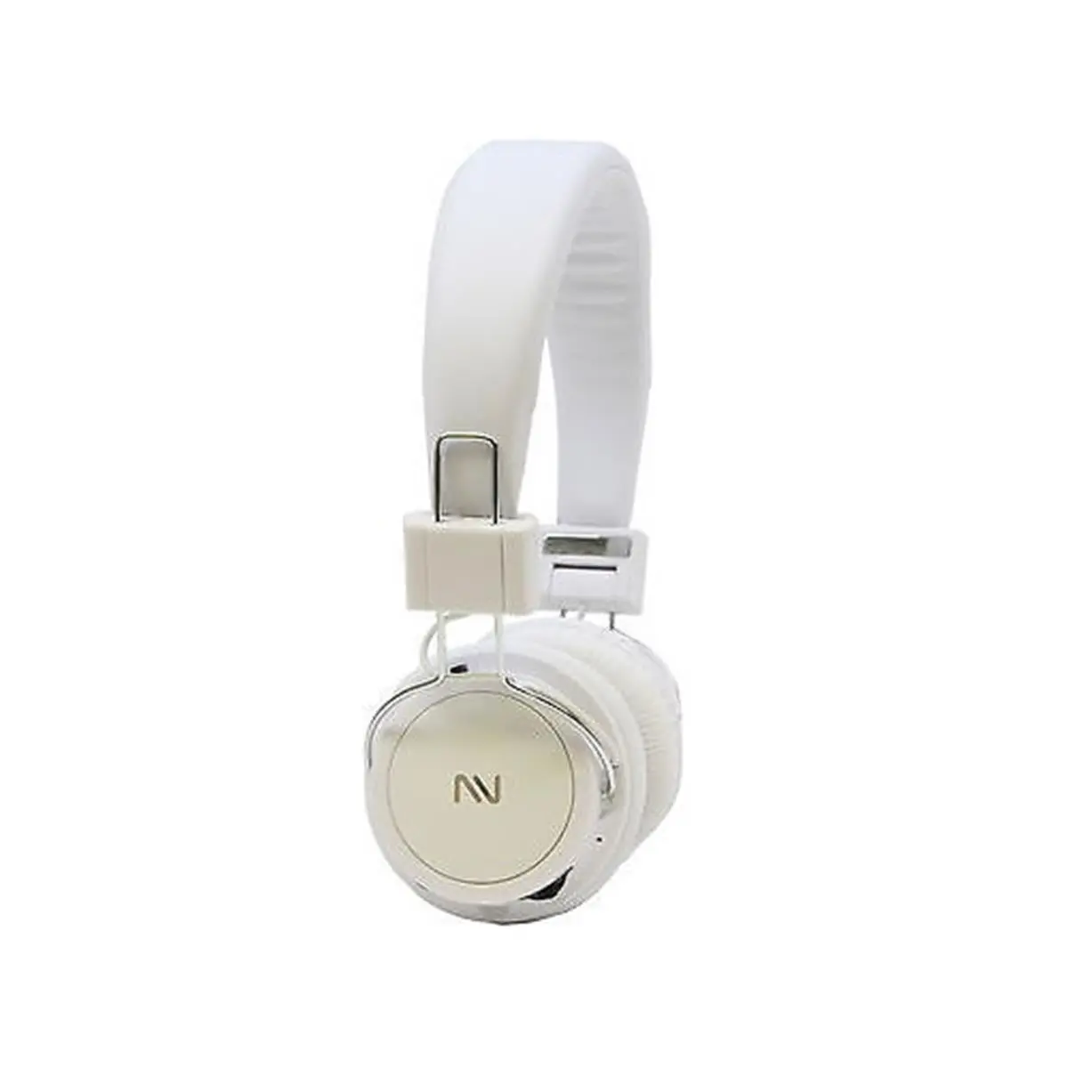 Nutek Electronics HP77MFWHITE Hands Free Headphones