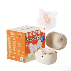 Nicepapa Baby Pacifier – Soft Silicone Orthodontic Pacifier for Newborns, Soothing & Anti-Colic Design, BPA-Free