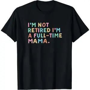 Retirement Grandma Shirt, Personalized Gift Mothers Day, Mama Nana Auntie Mimi Gigi Lala Yaya Lolly Grammy T-Shirt