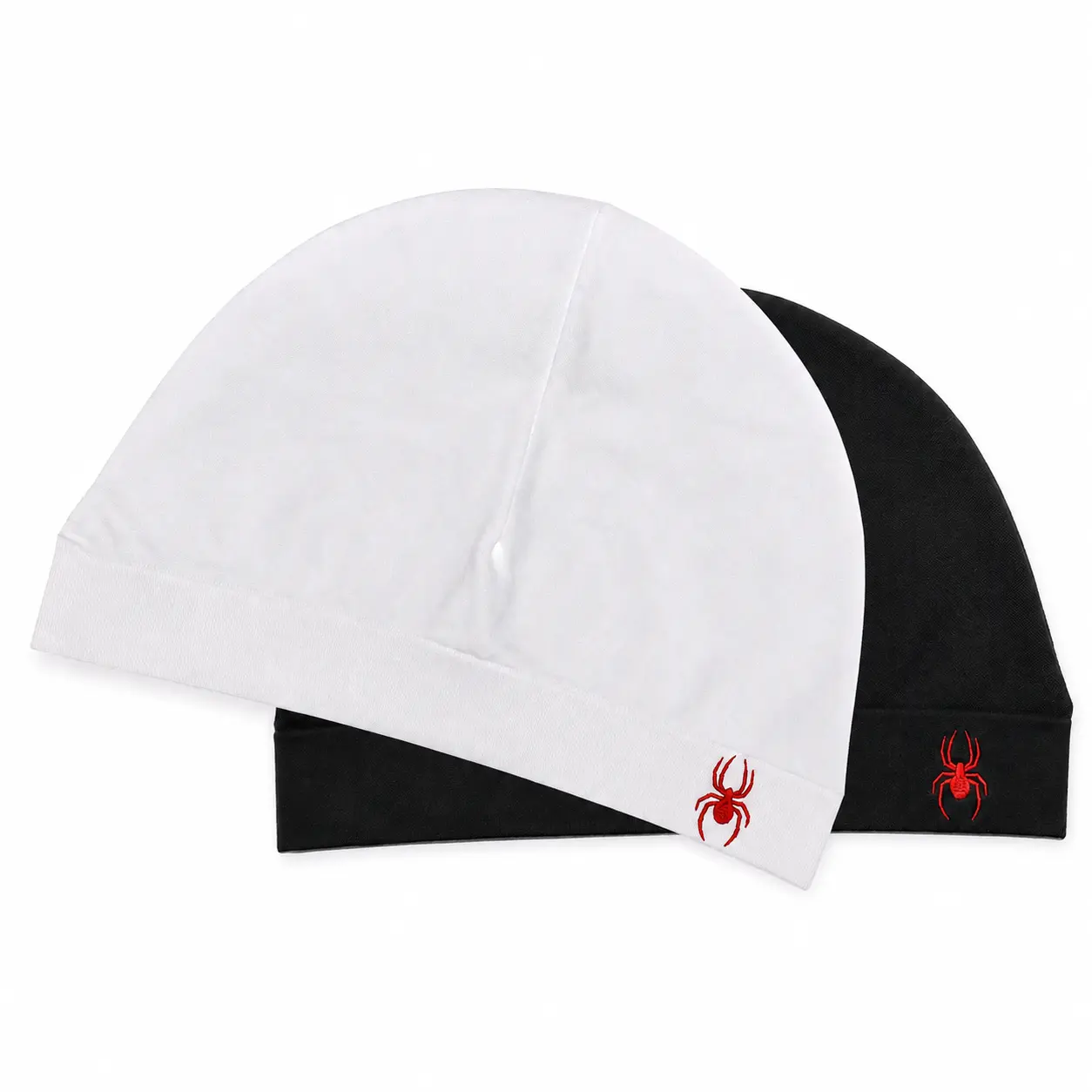 Y2K Streetwear Beanie Hat for Men and Women - Soft Stretch Skull Cap with Spider Embroidery