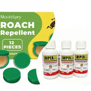 MoonSpry Cockroach Repellent, Powerful Cleaner for Homes, Dormitories, and Kitchens, Kills and Eliminates Cockroaches - SNIPER