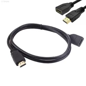 HDMI 1.4V Male to Female Extension Cord Gold Plated 1080P Extension Cable Cord Adapter