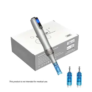 M8S Rechargeable Pen Nano Microcrystal Skin Rejuvenation Device for Home Use with Advanced LED Display