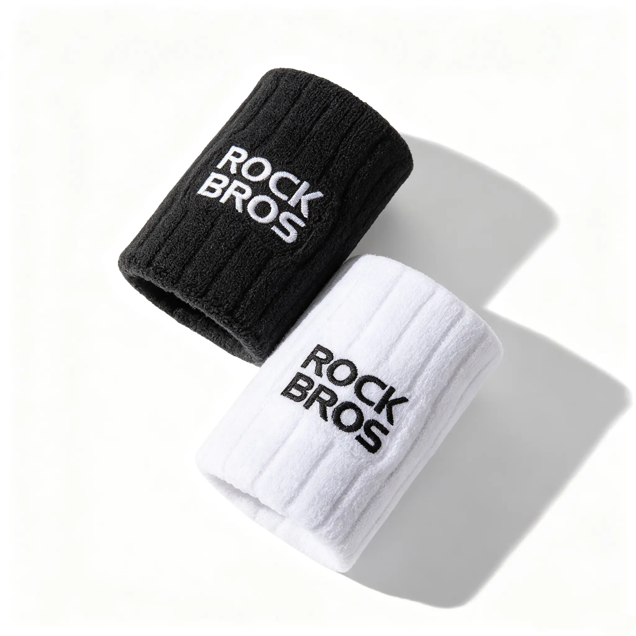 ROCKBROS Unisex Athletic Protective Gear Wristband - Sweat-Absorbing, Breathable Sleeve Protective Gear for Basketball, Tennis (Black a Pair), Arm Sleeves Protective Gear, Pair Pack