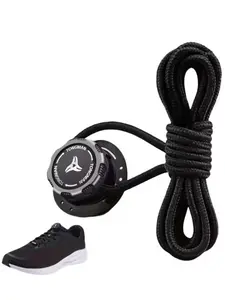 6-Piece/set Lace-Free Shoe Locks, Rotating Buckle for Sports & Outdoor Shoes, Unisex Quick-Adjust Fasteners, Pre-Attached Round Rotation Buttons