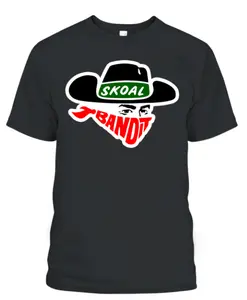 Vintage Racing Graphic T-Shirt – Retro Outlaw Cowboy-Inspired Logo Design with Bold Bandana & Black Hat Art, Soft Oversized Tee for Motorsports Fans and Country Music Culture Style