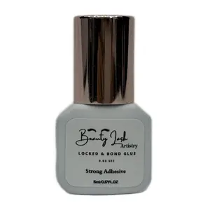 Locked & Bond Eyelash Extension Strong Adhesive Glue for eyelash extensions application use.