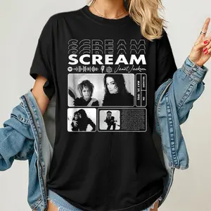 Vintage Michael Jackson And Janet Jackson Music Shirt, Music MJ King of Pop Youth Shirt, Michael Jackson Fan Shirt, Perfect Gift For Men, Women.
