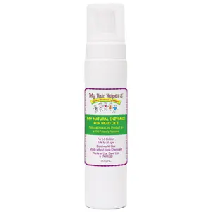 My Natural Enzymes for Head Lice | Mousse Formula | 8oz | For 2-3 Children