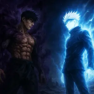 Clash of Cursed Legends: Gojo vs Toji Notebook