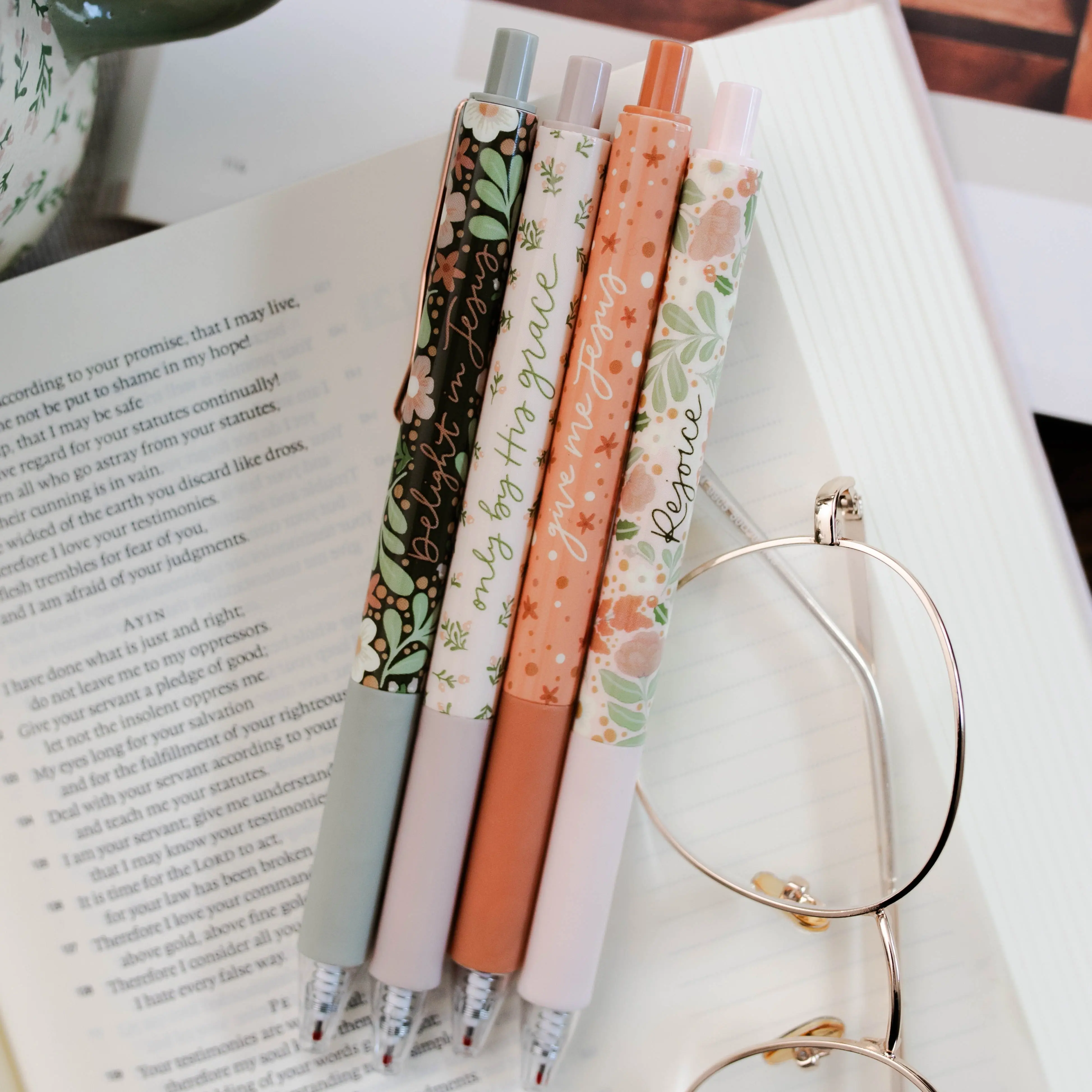 Almond Blossom Pen Set
