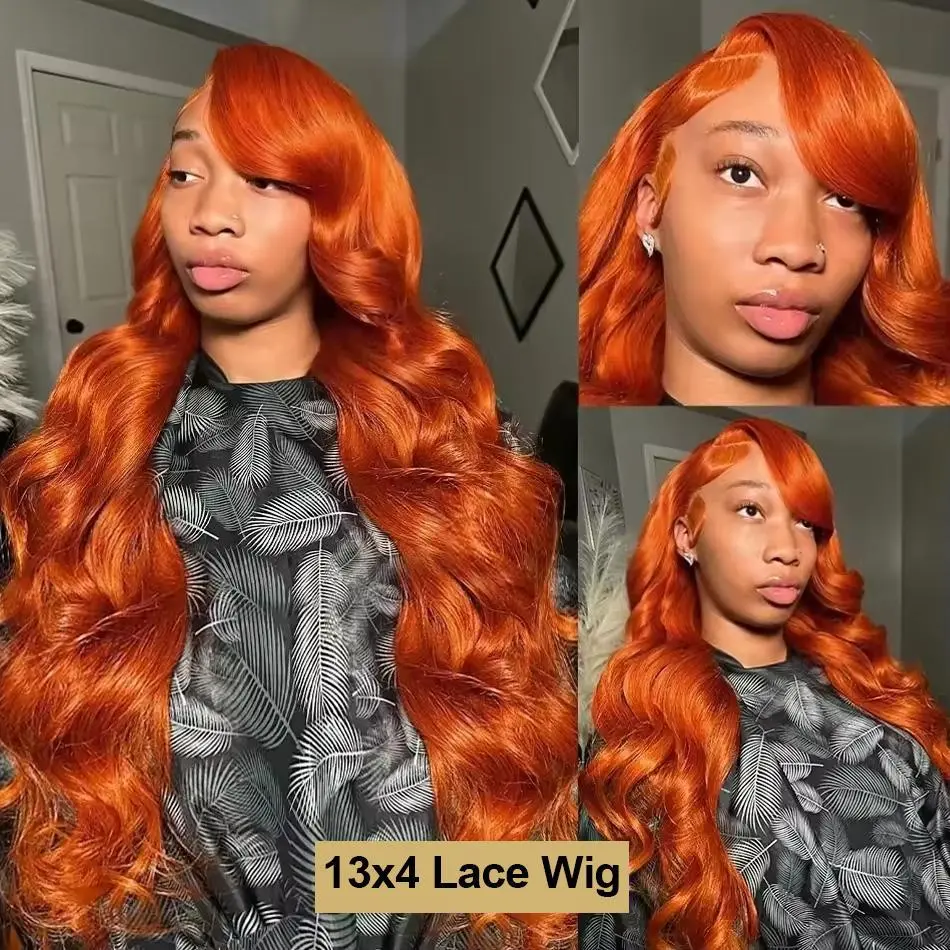 13x4 lace Wig Ginger