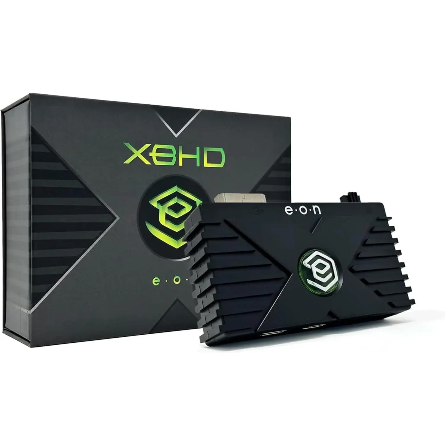 EON Original Retro Xbox HD HDMI Adapter with HDMI Output, Compact Durable LAN Hub Adapter, Plug-and-Play Video Enhancer Console Accessories, Zero Lag