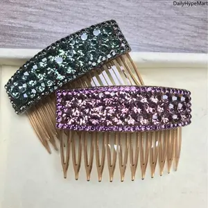 Rhinestone Volume-Boosting Hair Comb, 2026 New Bangs & Broken Hair Tool