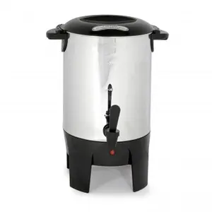 212 MAIN Better Chef IM-153 Coffee Maker Machine, 10-30 Cup Capacity, Rapid Brew Function, Removable Power Cord