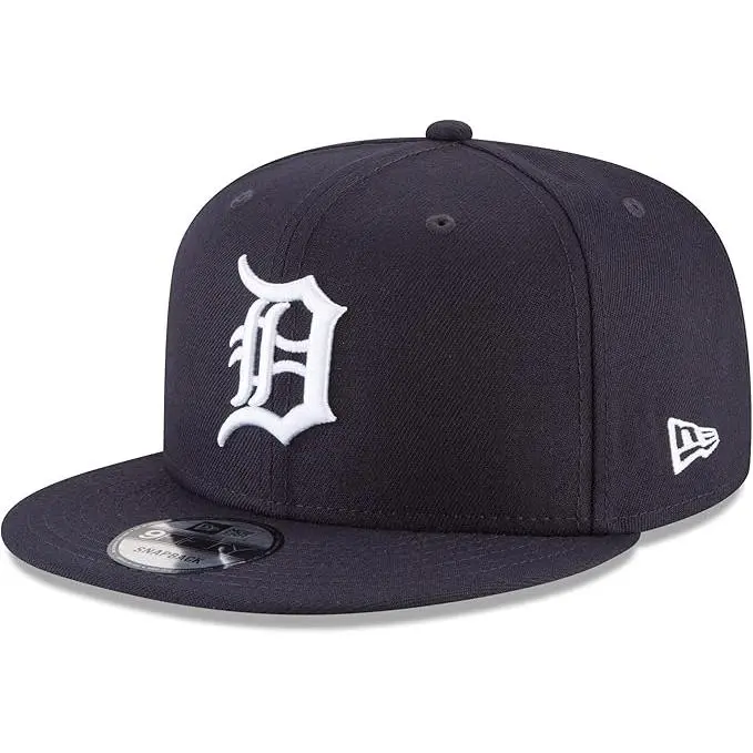 New Era 9Fifty Detroit Tigers Snapback Hat - Black 60230409