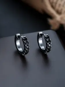 Multicolor Zircon Earrings Hip Hop Unique Design Fashion Versatile High-End Ear Jewelry for Daily Wear Gift Idea Statement Earrings