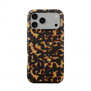 Old Money Tortoiseshell iPhone 17 Pro Max Case, Classic Amber Brown Luxury Aesthetic Shockproof Cover for Iphone 17 Promax, 17 Pro, 16 Promax