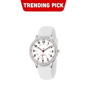 Women's watch, nurse watch - waterproof faux silicone nurse watch with second hand, ideal for medical professionals and healthcare workers.