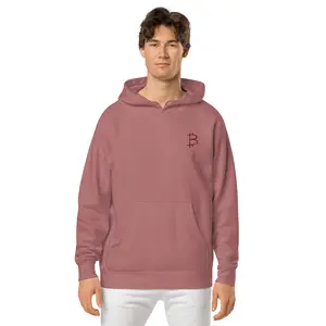 Bitcoin Clothing Co. Unisex Pigment-Dyed Hoodie