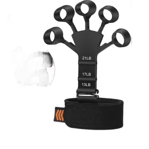 Hand Grip Strengthener Kit （5 Pack）Forearm Grip FitBeast  Adjustable Resistance Hand Gripper, gripper ,forearm veins,Finger Exerciser, Finger Stretcher,Grip Ring Stress Relief Grip Ball For Athletes,Portable Home Gym Hand Strength Training Tool