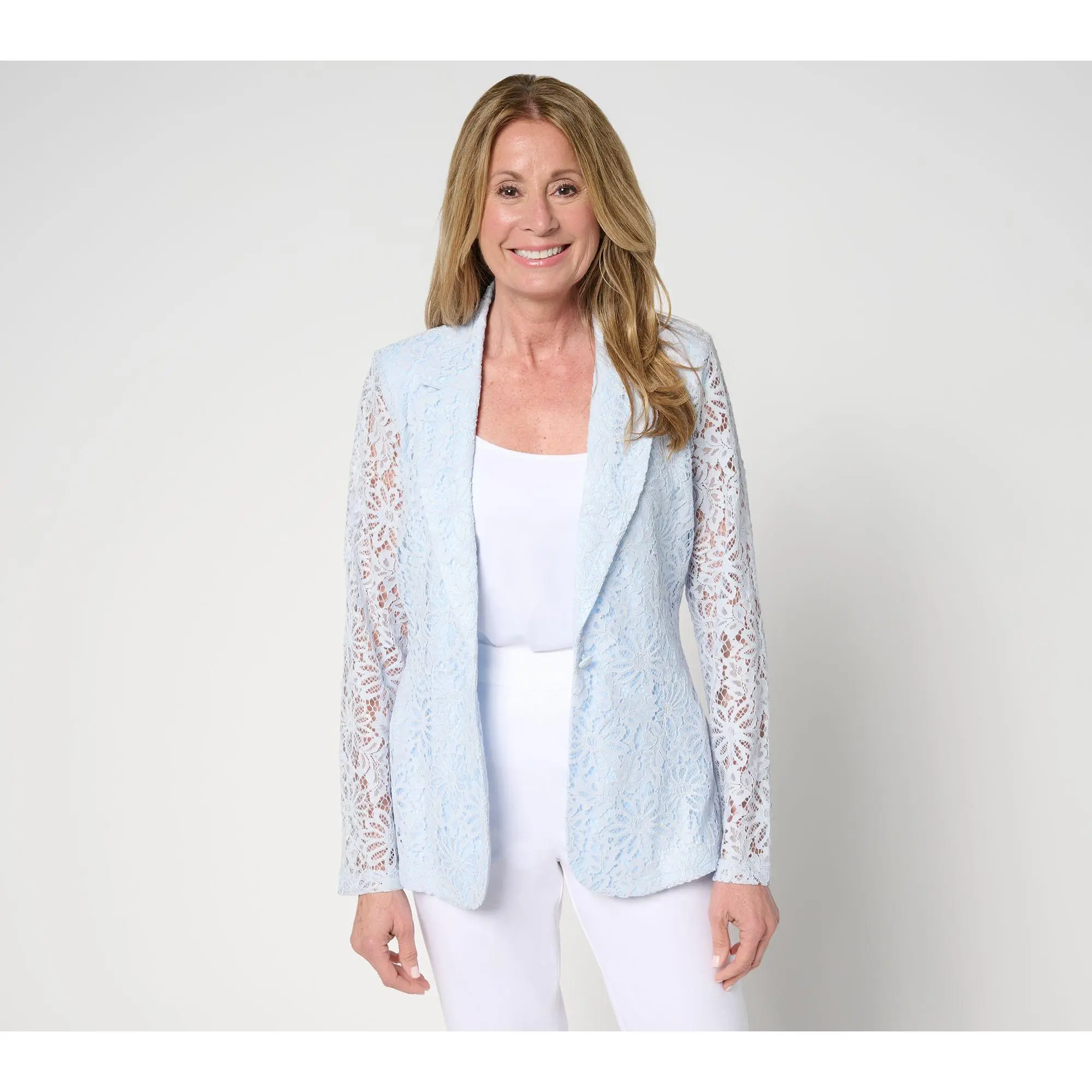 nicole by Nicole Miller Stretch Lace Blazer