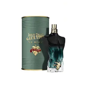 Jean Paul Gaultier Le Beau Le Parfum Intense Men's Eau de Parfum - Long-Lasting Woody Amber Designer Fragrance Spray with Coconut Wood, Tonka Bean, Sandalwood