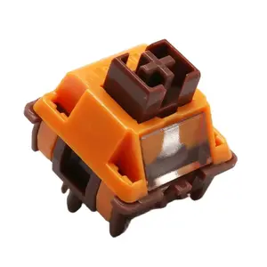 Cheese Mocha Switch 30g Linear Pre-Lubed 5 Pins HotSwap Switches For Mx Gaming Mechanical Keyboard