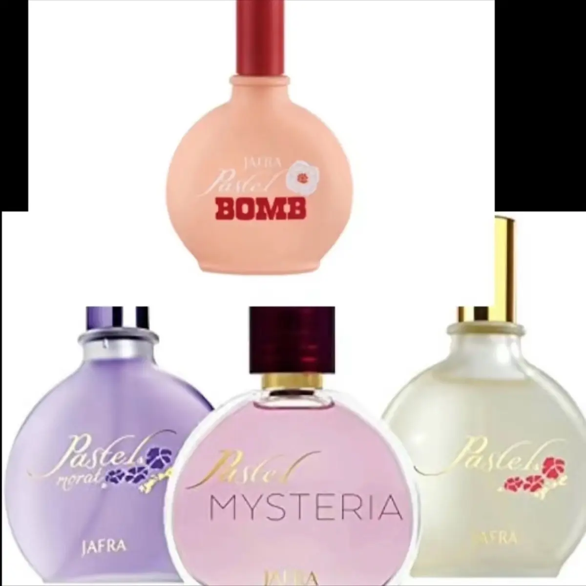 Pastel perfume for women