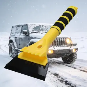 12.4" Ice Scraper for  Windshield Snow Frost Ice  Snow Scraper with  Handle for   Window