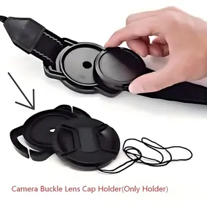 Universal Camera Lens Cap Set, Compatible with Canon/nikon/fujifilm Lenses, Fits Aperture 40.5-82mm, Secure Fit Design, Durable Protection