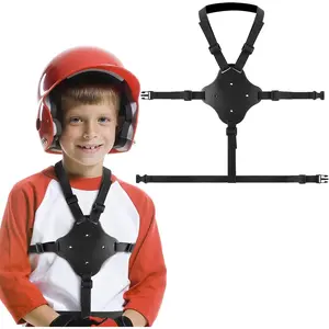 Youth Baseball Chest Protector Heart Sternum Guard with Elastic Strap Buckle Portable Softball Chest Protector for Football Heart Protection