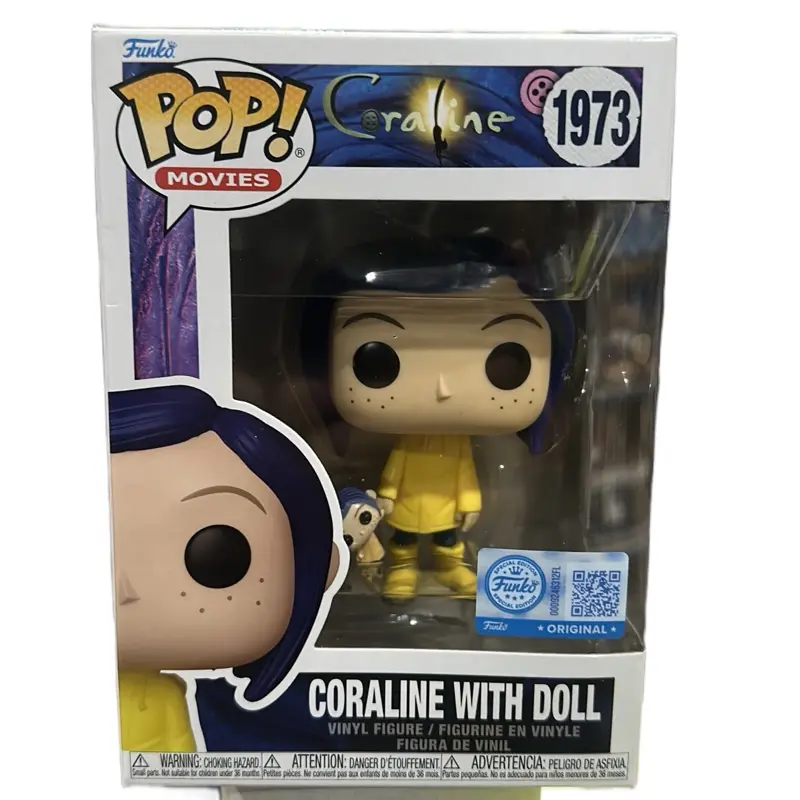 Funko Pop Coraline Vinyl Figure with Doll - TV/Movie Character Collectible Figure Decor, Figurines, Statues & Bobbleheads