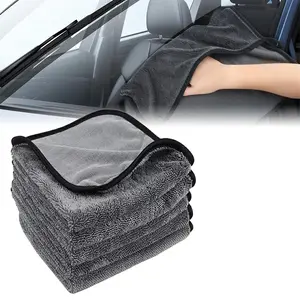 5PACK 40*60CM Thicken Microfiber Car Washing Towel, Ultra-Soft Car Cleaning Towels, High Absorbent Drying Cloth Wash Towel for Car Detailing
