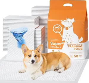 Meowant 6-Layer XL Puppy Pads (35"x24") - Super Absorbent Leak Prevention Pads, Quick-Dry Disposable Potty Training Supplies for Dogs, Pet Litter Accessories