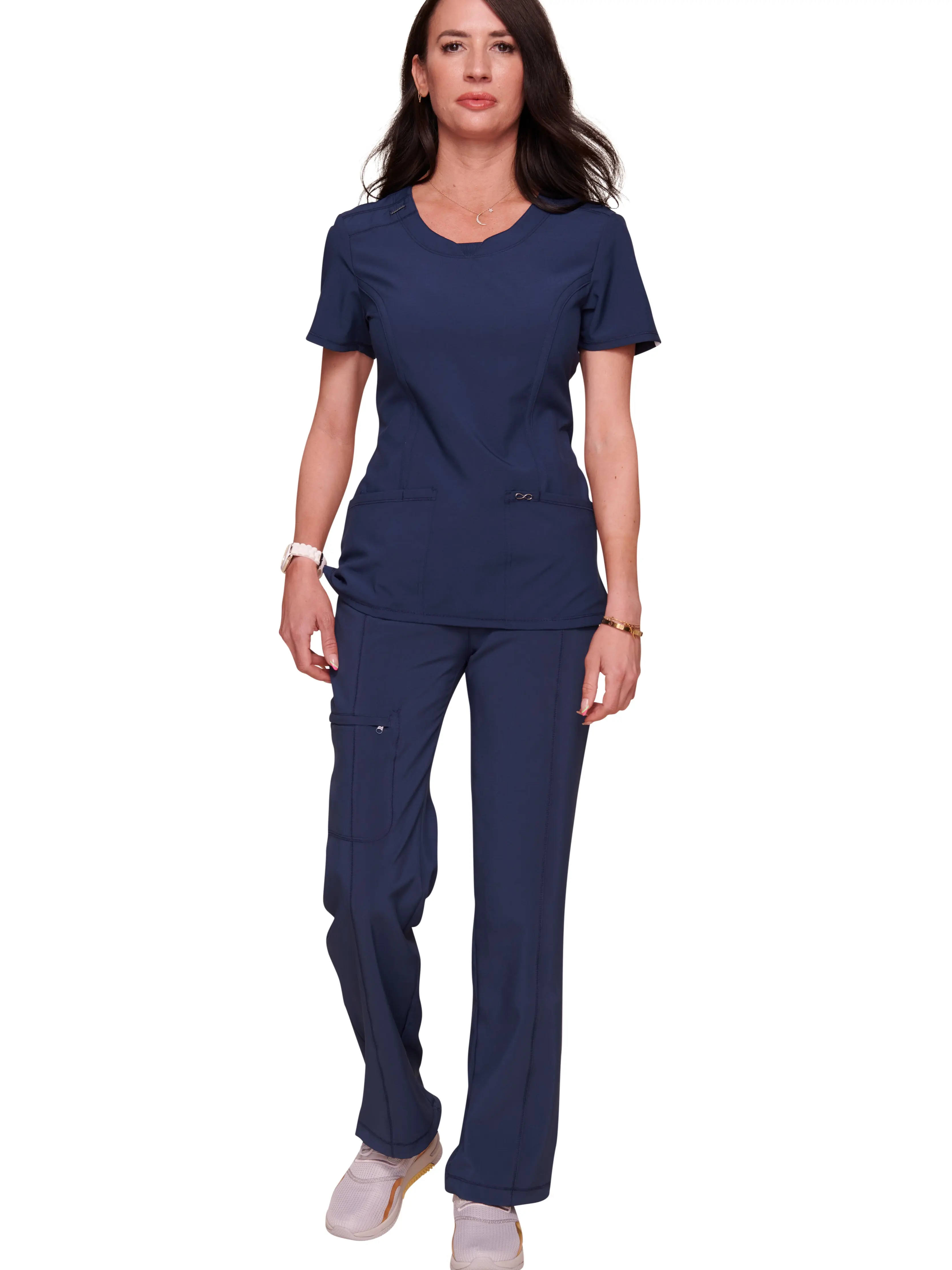 Cherokee Infinity Womens Scrub Top 2624A Polyester