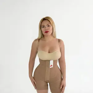 Faja Colombiana de Tirante Shapewear High Compression Post-Operation & Postpartum Recovery Belt for Women Fit Womenswear Adjustable Customized Soft Straps Fabric Basic