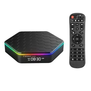 T95Z Plus Android 12.0 Smart TV Box, Allwinner H618 Quad-Core CPU 4K Media Player with 6K Decoding, H.265 VP9 Support, Dual Band WiFi6, BT5.0, Digital Display and Remote Control