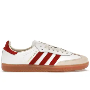 adidas Men's Samba Sporty & Rich White Collegiate Burgundy Soccer Shoes, from StockX