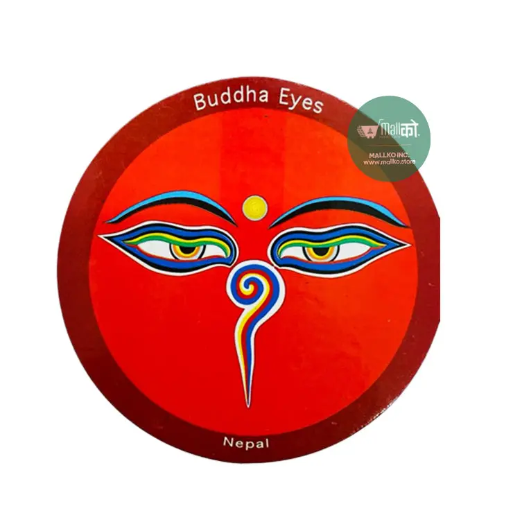 Buddha’s Eye Red Fridge Magnet