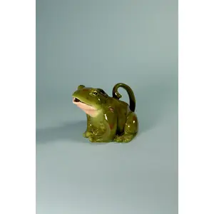 Green Frog Teapot