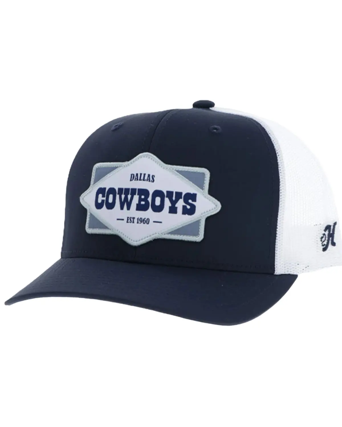 Hooey Men's Men'S Dallas Cow Trucker Cap - 7416T-Nvwh