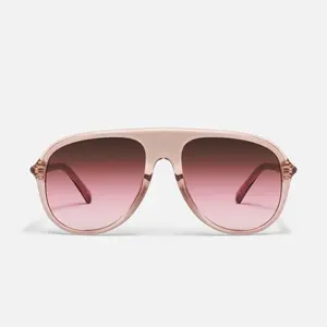 CHART TOPPER Tinted Lens Sunglasses Polarized Aviator Sunglasses