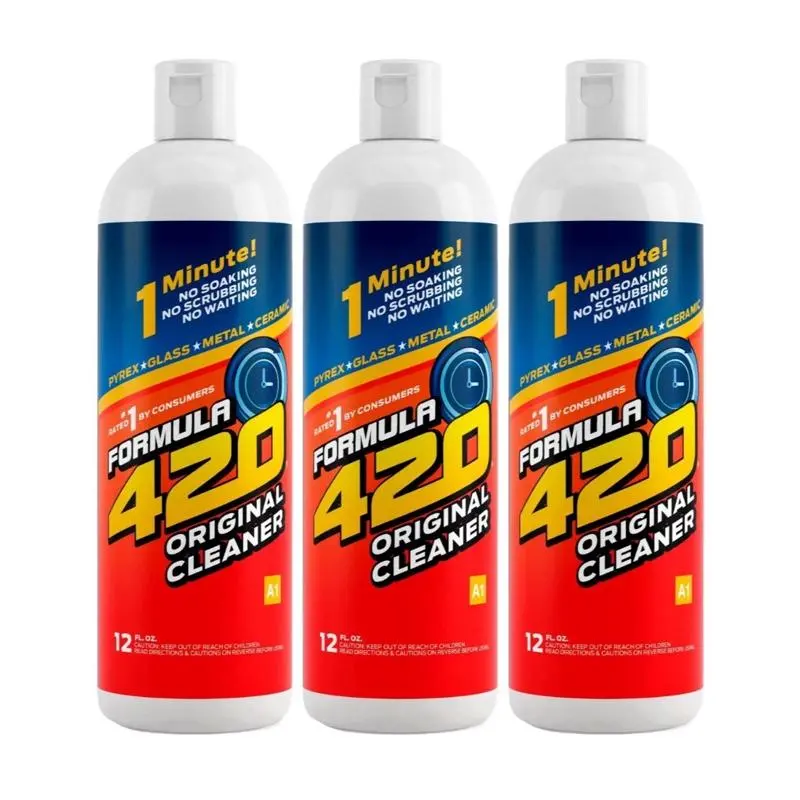 Formula All-Purpose Multi-Surface Cleaner, Unscented 12oz Bottle - For Glass, Metal, Ceramic - Biodegradable Household Cleaner with Instant Clean Results, All-Purpose Cleaner